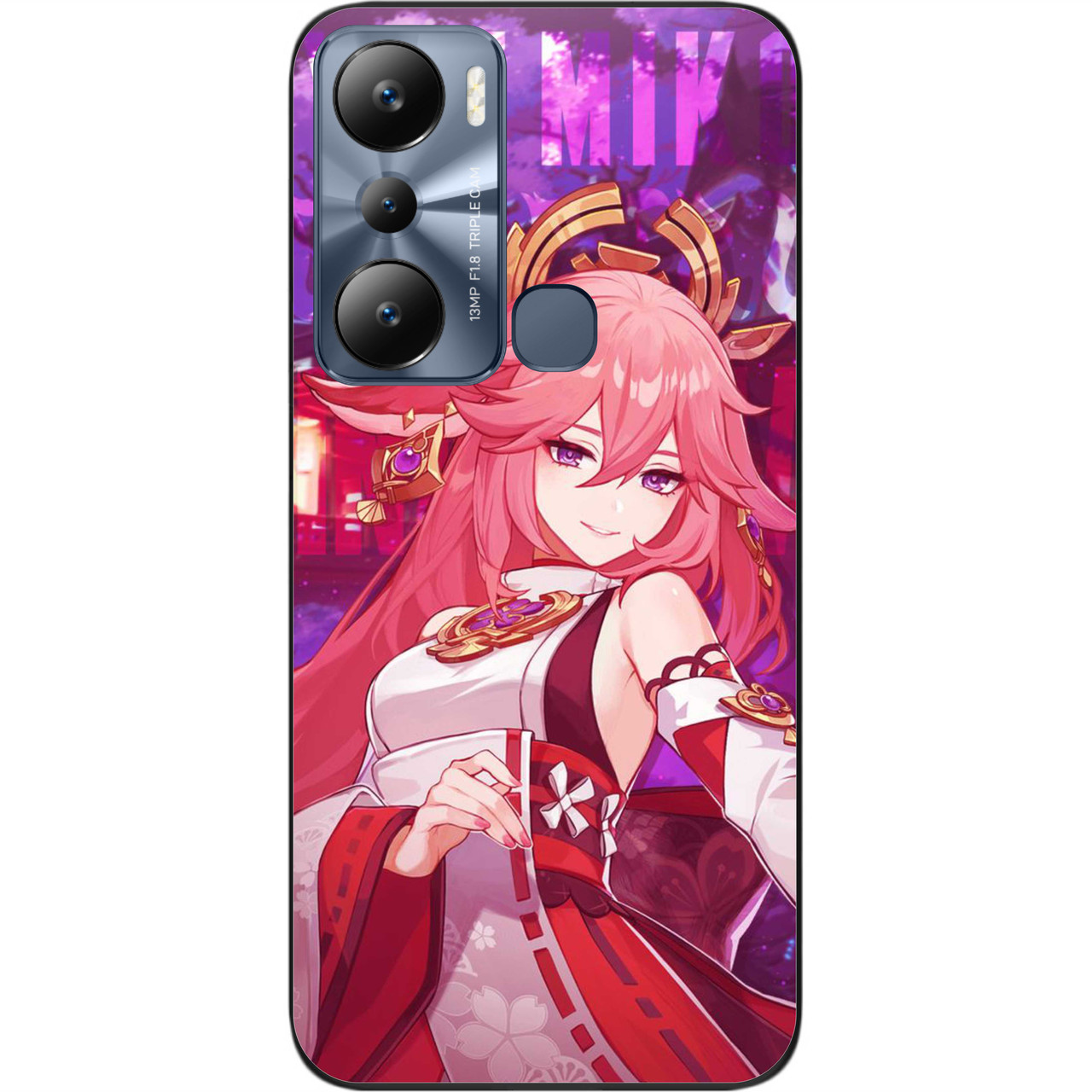 Силіконовий чохол Case для Infinix Hot 20i з картинкою Яе Міко