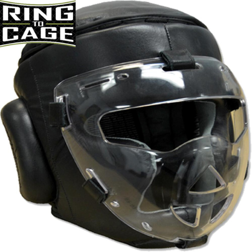 Боксерський шолом із захисною кришкою RING TO CAGE. Шолом боксерський RC51B, фото 1