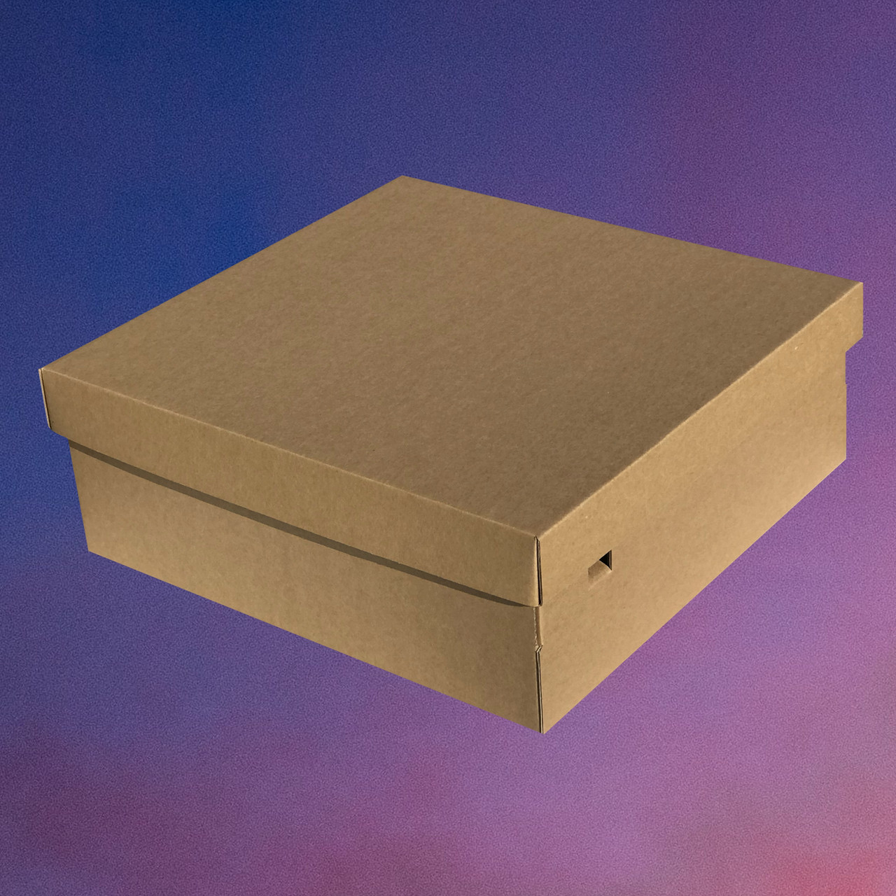 Картонна коробка для взуття 300х300х100 Крафт