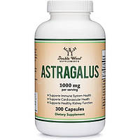 Корень астрагала Double Wood Supplements Astragalus 1000 mg (2 caps per serving) 300 Caps