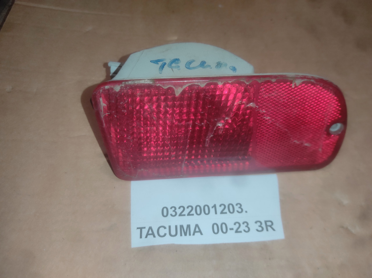 Задня ліва протитуманка 0322001203 CHEVROLET TACUMA 00-23