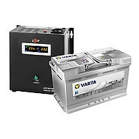 Комплект резервного питания ИБП LPY-W-PSW-800VA+ (560Вт) 5A/15A + Аккумулятор гелевый 150 Ah MERLION