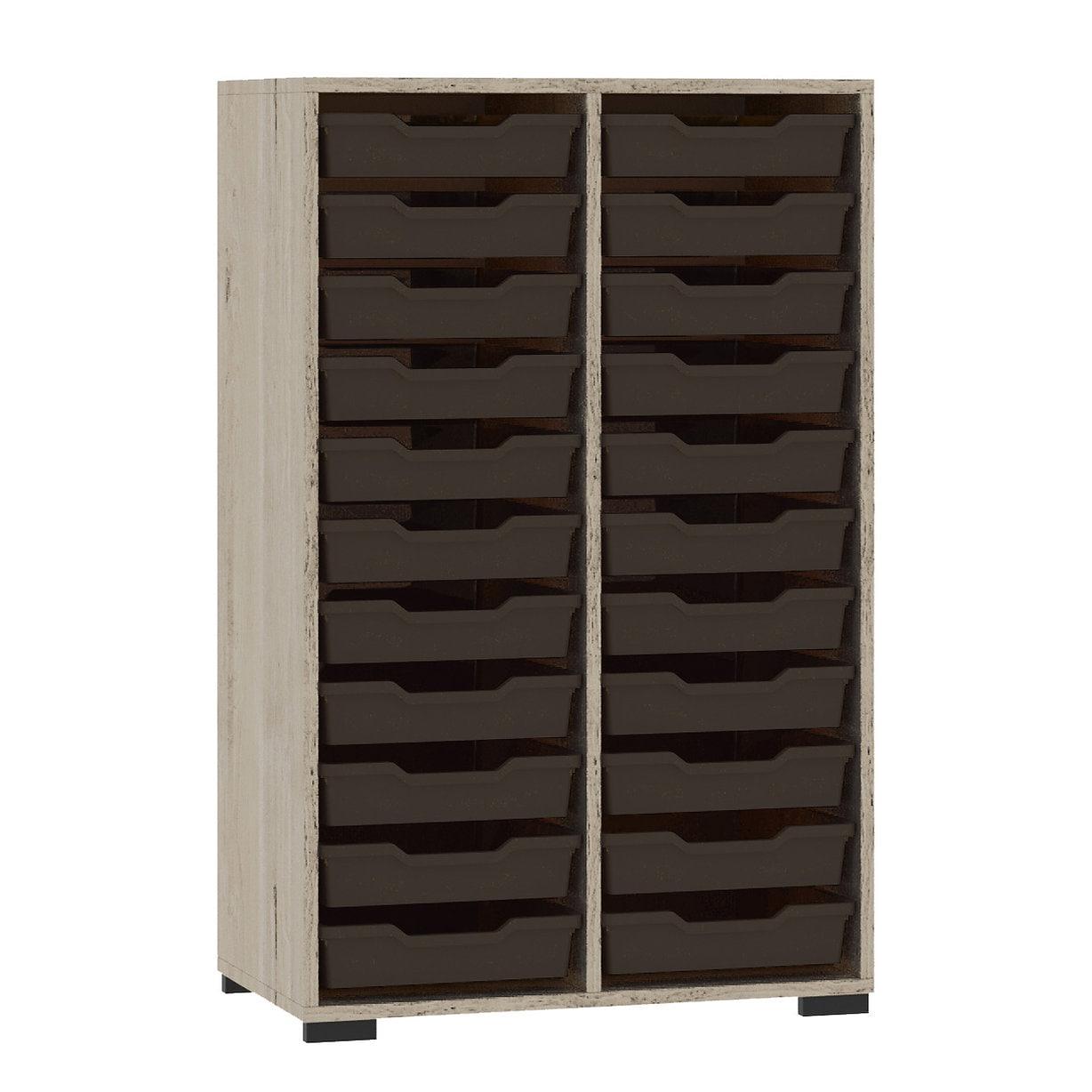 Шафа низька з пластиковими лотками, фото 1