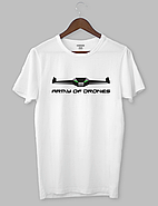Футболка патріотична для дронщиків "army of drones", фото 3