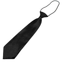 Детский галстук Gofin Однотонный Черный Fgnd-2202