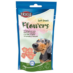 Вітамінізовані ласощі для собак Trixie (Тріксі) Flowers з ягням та куркою 75 г