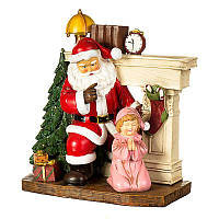 Новогодняя статуэтка Санта Клаус 27х10х30 см 0301748