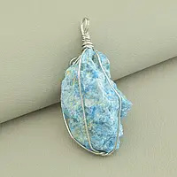 Кулон Апатит, Лірімар 55х30мм.