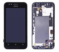 Дисплей Asus ZC451TG ZenFone Go с сенсором, с рамкой, черный