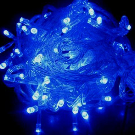 Гірлянда RD-7055 200LED Вулиця Провід-Білий, Колір ламп-Синій, фото 1