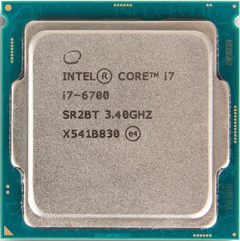 Intel Core i7-6700 3.40GHz SR2L2 4-Core Socket LGA1151 up to 4.0GHz, 65W
