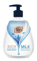 Мыло жидкое Teo Rich Milk Delicate Care, 400 мл