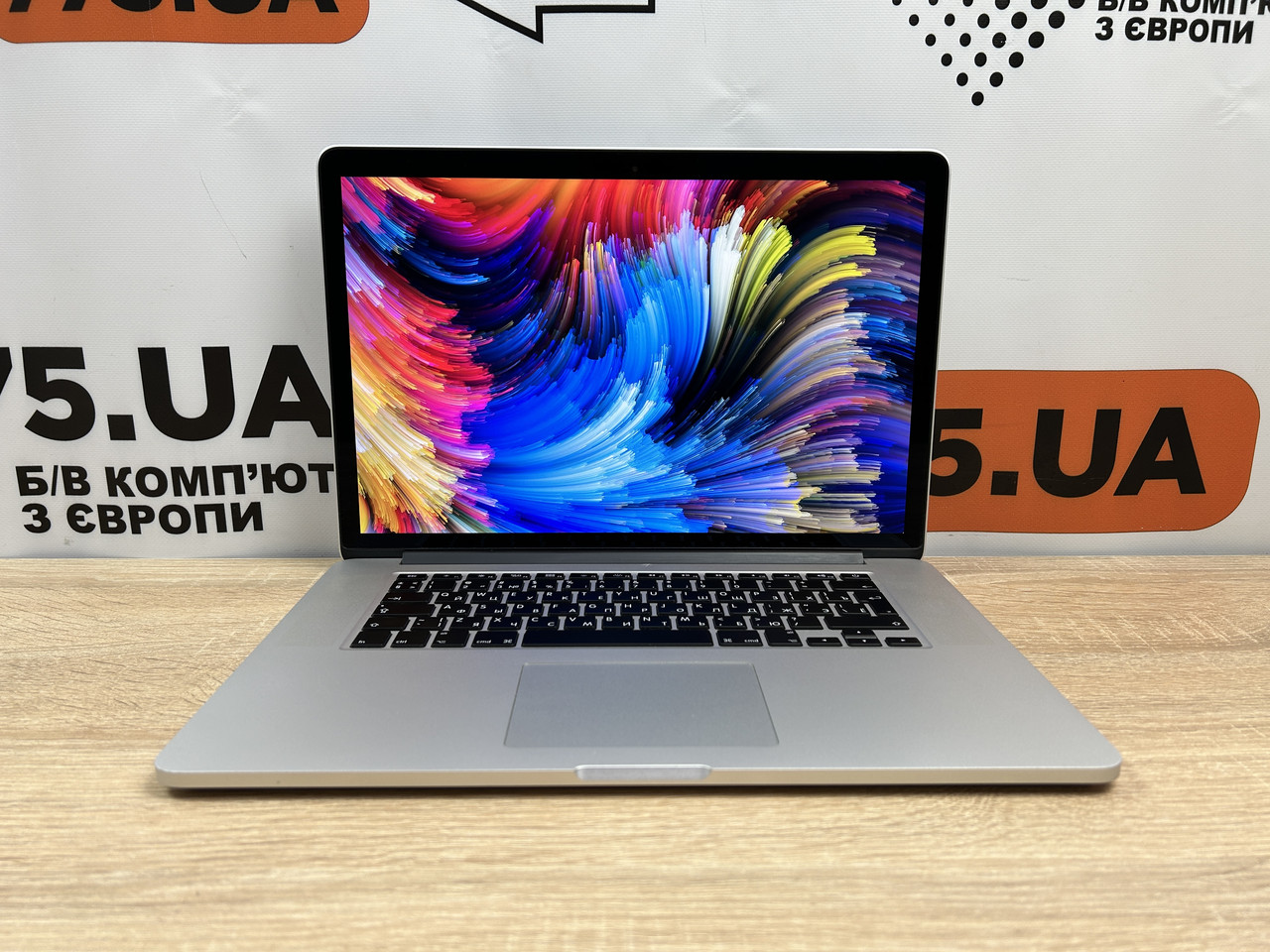 Ноутбук Apple MacBook Pro, 15.4" Retina, Intel Core i7-4770HQ 3.4GHz, RAM 16ГБ, NVME 256ГБ