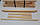 Рамка для вуликів Дадан (10 шт/комплект) Сосна вищого гатунку, єврошип, з роздільниками Гофмана, з отворами, фото 3