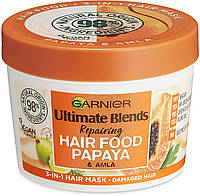 Восстанавливающая маска для волос Garnier Ultimate Blends Hair Food Papaya