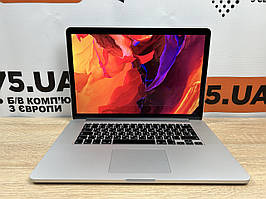 Ноутбук Apple MacBook Pro, 15.4" Retina, Intel Core i7-4770HQ 3.4GHz, RAM 16ГБ, NVME 256ГБ