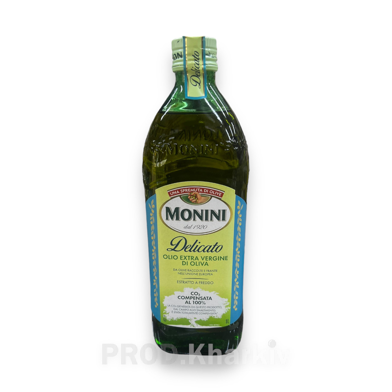 Оливкова олія Monini Delicato Olio Extra Vergine di Oliva 1 літр (скло)