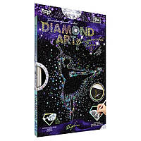 Комплект креативного творчества "DIAMOND ART" Danko Toys DAR-01 Балерина, World-of-Toys