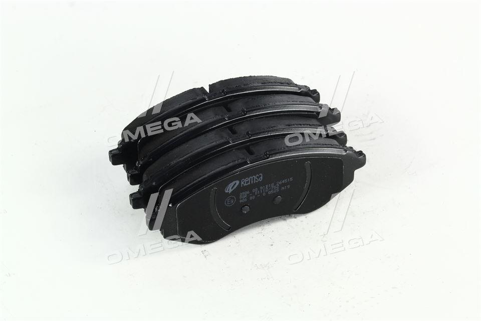 Колодка гальм. диск. CHEVROLET AVEO передн. (вир-во REMSA) 0986.00 UA59