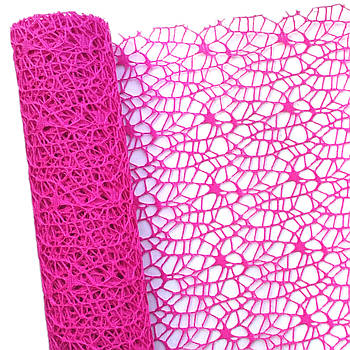 Сітка "POLY NET 1" №4 малинова (50 см х 5 ярдів)