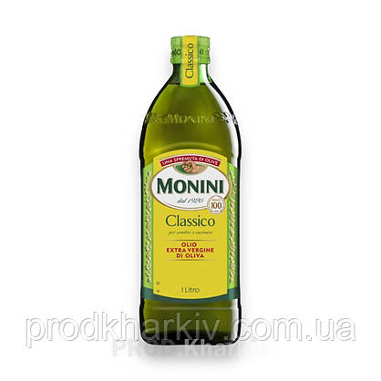 Оливкова олія Monini Olio Extra Vergine di Oliva CLASSICO 1 літр (скло), фото 5