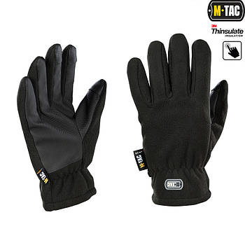 M-Tac рукавички військові Fleece Thinsulate Black