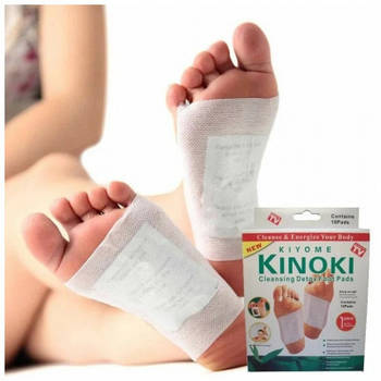 Пластир KINOKI для виведення токсинів з організму упаковка 10 шт