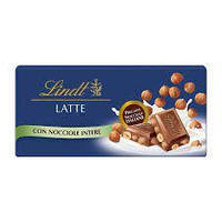 Молочний шоколад з фундуком LINDT Latte Nocciole, 100г