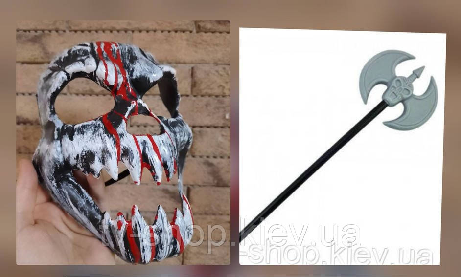 Набір карнавальний Демон із секірою, фото 1