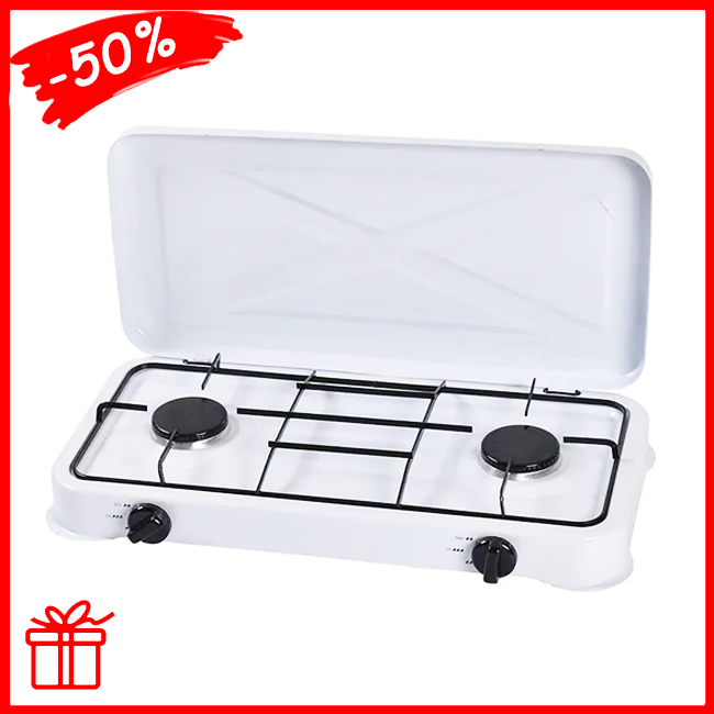 Купить Настольная газовая плита на 2 конфорки Starlux SGS-6002, плита ...