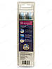 Змінні насадки 4 шт. для зубних щіток Philips Sonicare InterCare HX9054/95 чорні без датчиків, фото 4