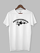 Футболка патріотична для дронщиків "АЕРОРОЗВІДКА", фото 3