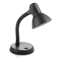 Настольная лампа в современном стиле офисная Brille 60W MTL-02 Черный GT, код: 7271412