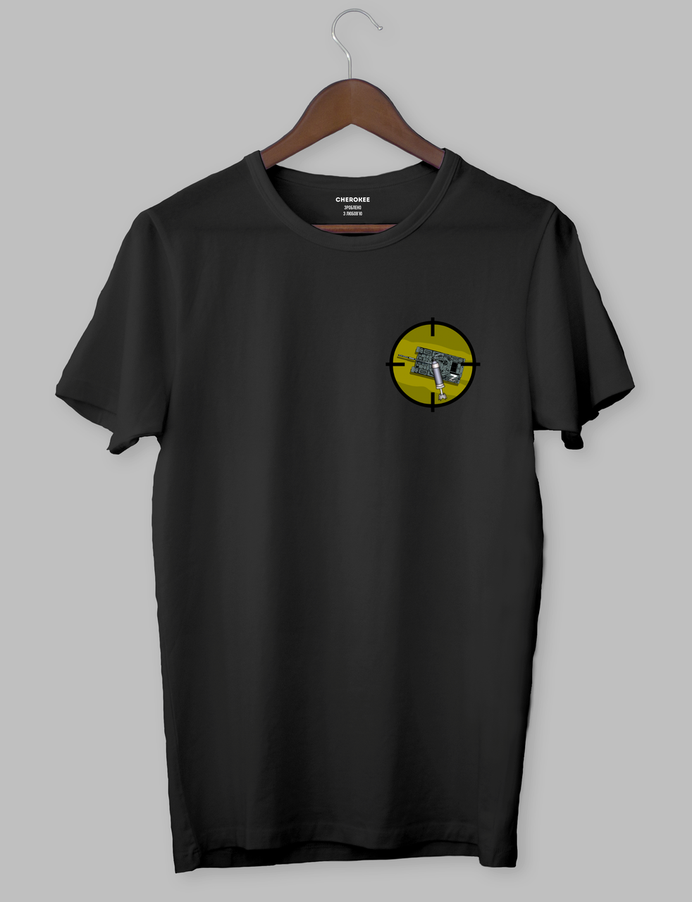 Футболка патріотична для дронщиків "АНТИ ТАНК", фото 1