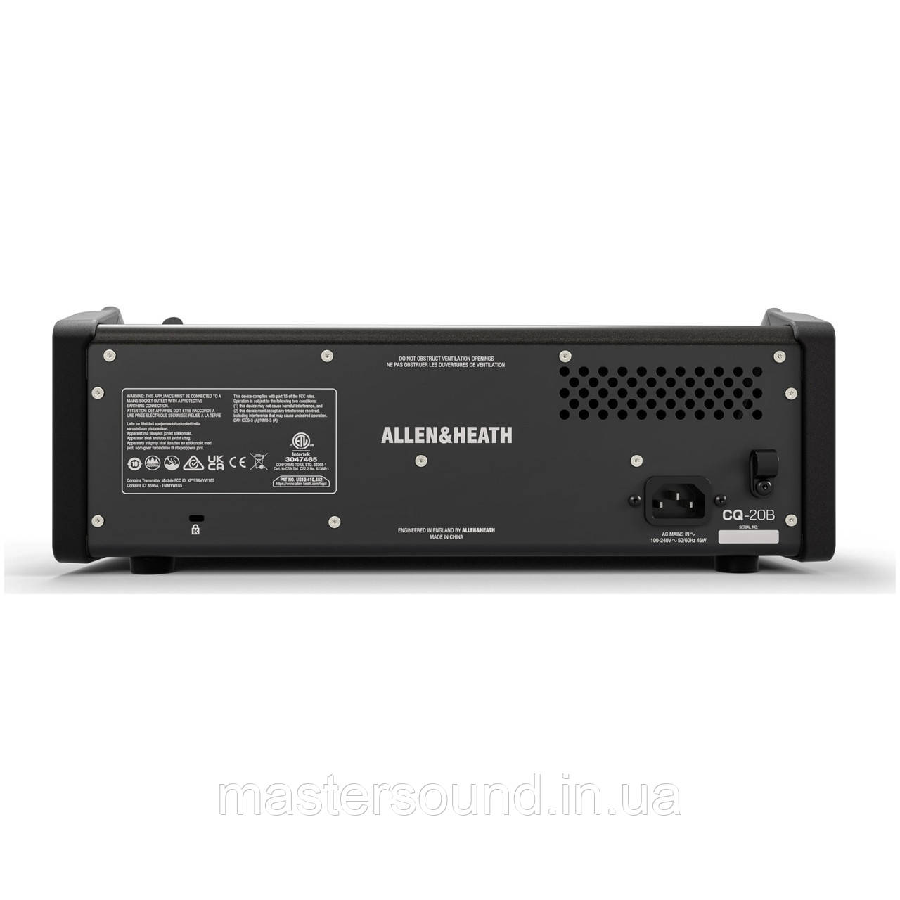 Цифровой микшерный пульт Allen Heath CQ-20B - фото 4 - id-p2000448816