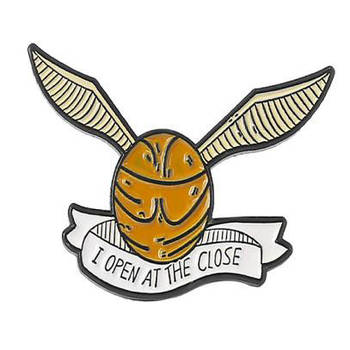 "Снітч (Гаррі Поттер)" значок (пін) металевий