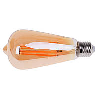 Лампа светодиодная Brille Стекло 12W Золотистый 33-609 CM, код: 7264029
