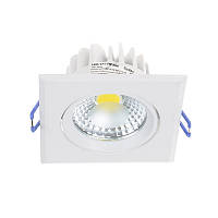 Светильник потолочный led встроенный Brille 5W LED-171 Белый BS, код: 7272927