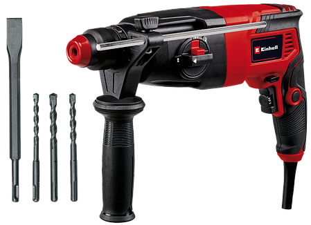 Потужний електричний перфоратор Einhell TC-RH 620 4F Kit : 620 Вт, 2.2 Дж, 1250 об/хв, 5200уд/хв, фото 1