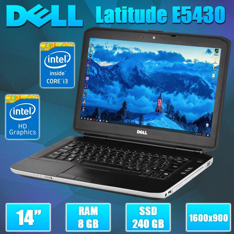 Оригінальний Dell Latitude E5430 14" 8GB RAM Intel Core i3-3110M + 240GB SSD