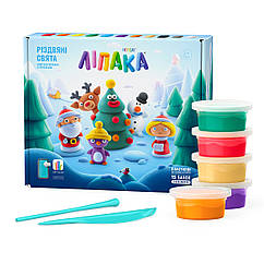 Меганабір пластиліну, що самостійно твердіє, ЛІПАКА – Різдвяні свята Lipaka Hey Clay 99001-UA01