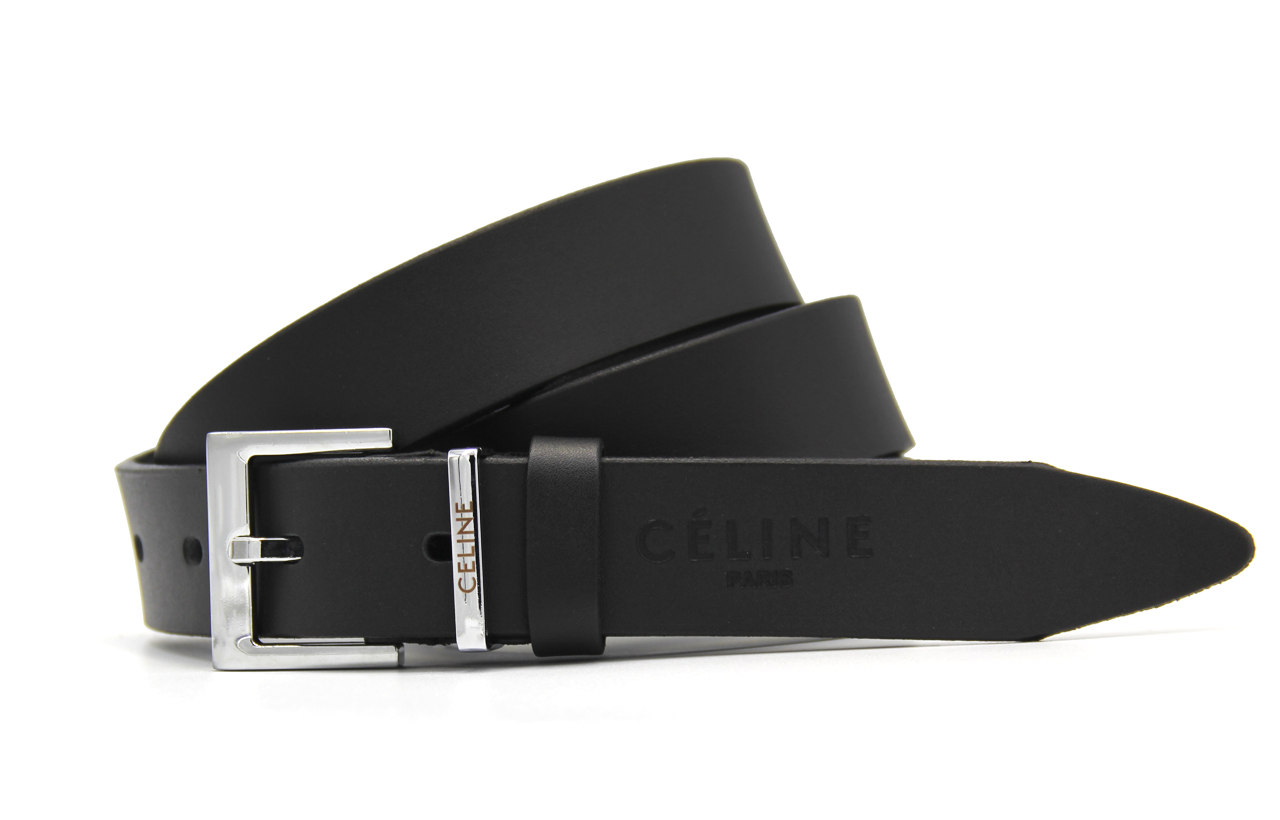 Ремінь жіночий CELINE шкіряний 30 мм