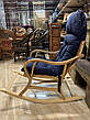Крісло-гойдалка плетена з лози, фото 6