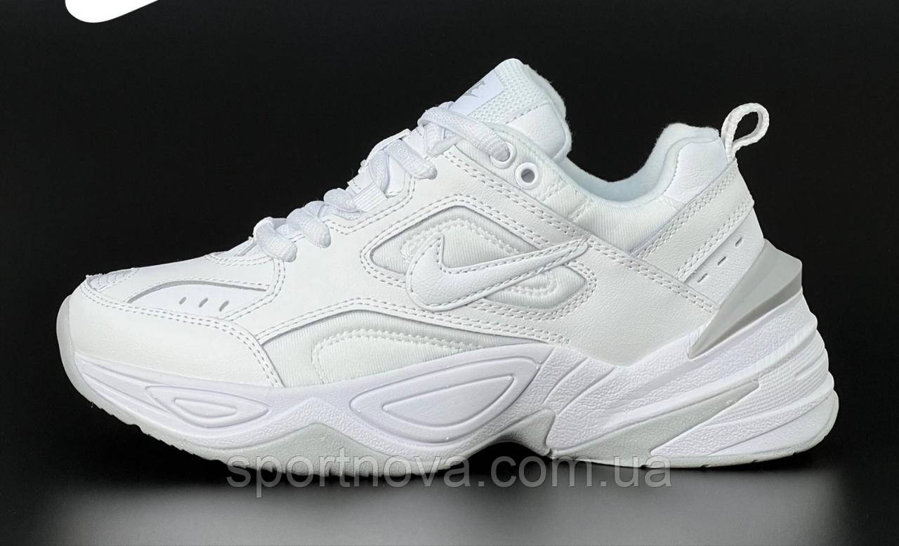 Жіночі кросівки демісезонні Nike Monarch шкіряні білі р 36-41