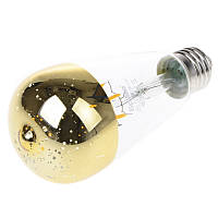 Лампа светодиодная Brille Стекло 6W Золотистый 32-361 UN, код: 7264209