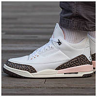 Мужские / женские кроссовки Nike Air Jordan Retro 3 Neapolitan Dark Mocha, кроссовки найк аир джордан 3 ретро