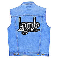 Нашивка термо Lamb Of God (logo) наспинна (thps-029)