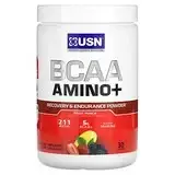 USN, BCAA Amino +, порошок для восстановления и выносливости, фруктовый пунш, 273 г (9,63 унции) Днепр