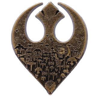 "Рух опору (Зоряні війни)" значок (пін) металевий