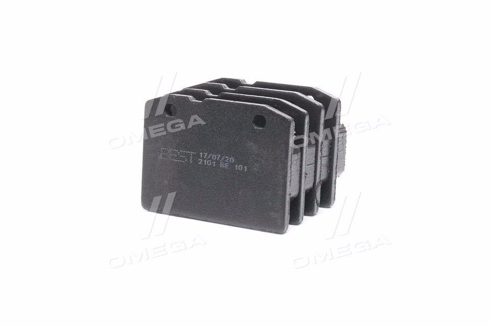 Колодка гальм. ВАЗ 2101 перед. (компл. 4шт.) (вир-во BEST) 2101-3501090 UA59
